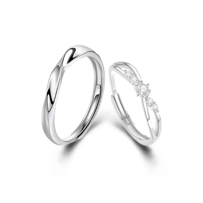 AEMC 925 Sterling Silver Rings Unisex-0