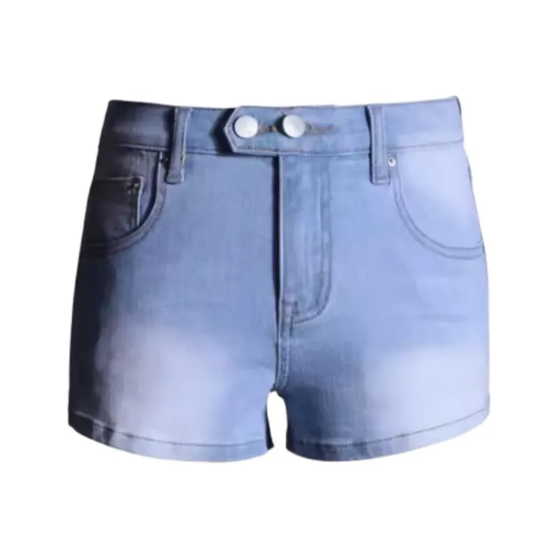 ZNZX Denim Shorts Women's Bubble Blue-0