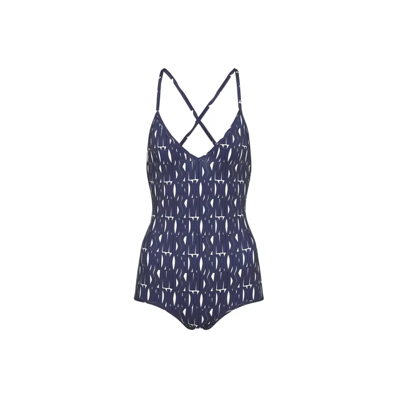 DIOR One piece Swimsuit Women's Marine Blue-0