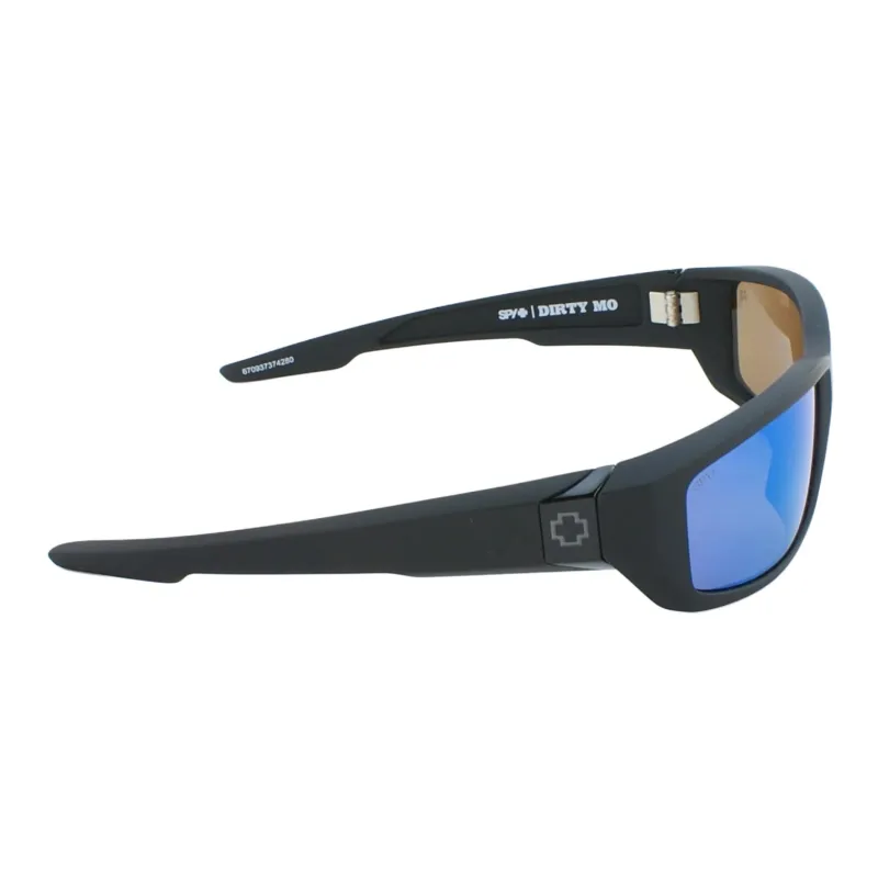 SPY Propionate Ester Rectangular Sunglasses Unisex Black-2