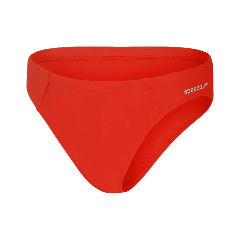 Speedo Women's Solid Classic Bikini Bottom Bikini Women's Red-0