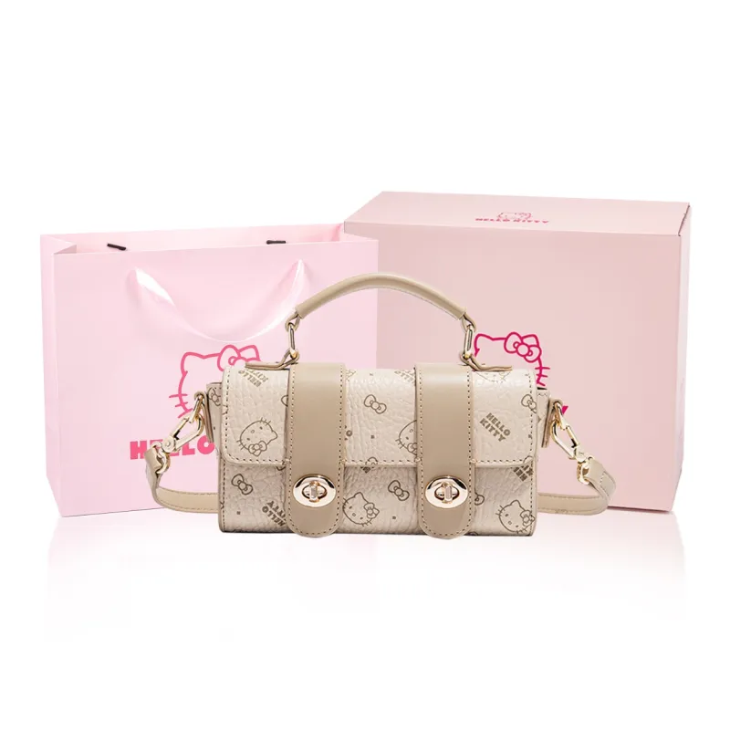 MESUCA Sanrio Hello Kitty Collaboration PU Handbag Women's Multicolor-12