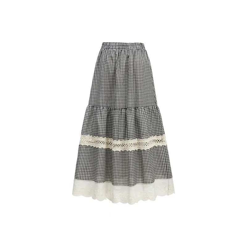MISSHONEY MH Casual Long Skirt Women's-4