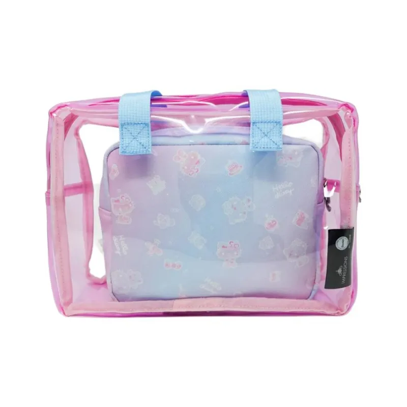 Sanrio Impressions Collaboration Hello Kitty PVC Combo Set Women's Pink-1