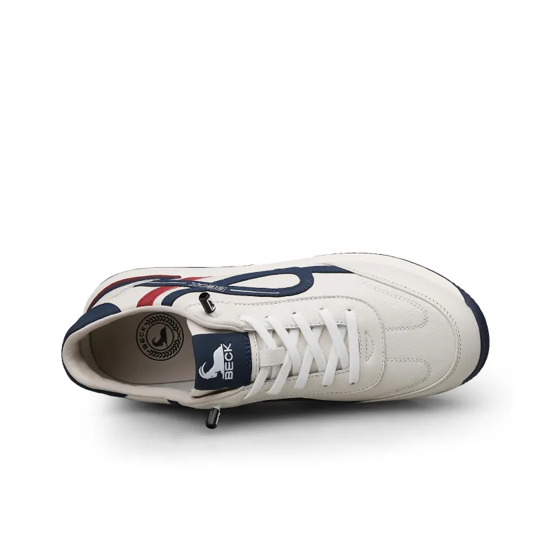 BECK Shock Absorbers With Slip Resistant And Abrasion Resistant Properties Low Top Casual Shoes Men's-2