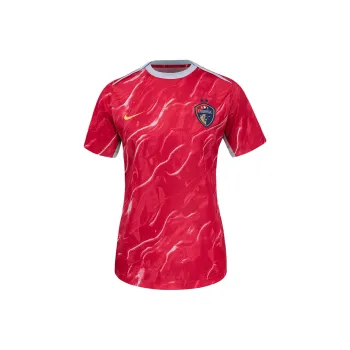 Nike North Carolina Courage 2025 Women's Nike Nwsl Short Sleeve Pre Match Top