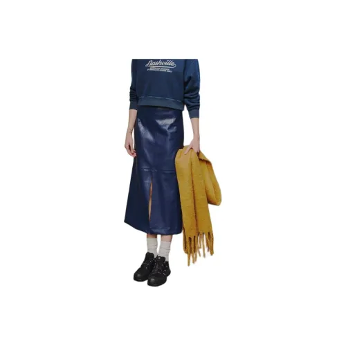 FREAK'S STORE Casual Long Skirt Women's Marine Blue