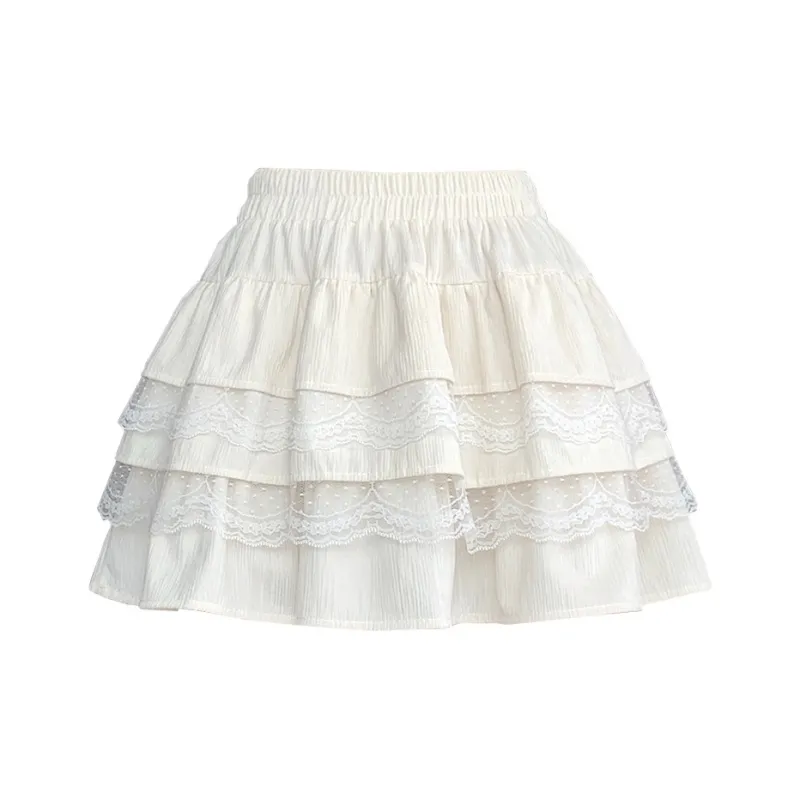Mu Xiao Xin Casual Short Skirts Women's-0