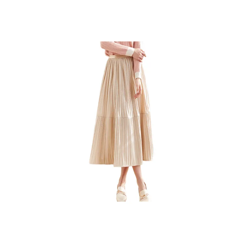 She Enjoys Casual Long Skirts Women's-2