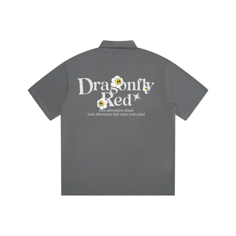 RED DRAGONFLY Polo Shirt Unisex-17