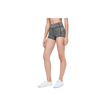 Lululemon In Movement Sports Shorts Women's Ice Black Gray