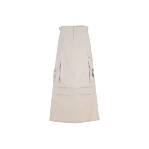 Moose Knuckles Casual Long Skirts Women's Dusty Gray