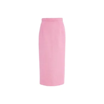 BESIONIA SS24 Casual Long Skirts Women's Pink