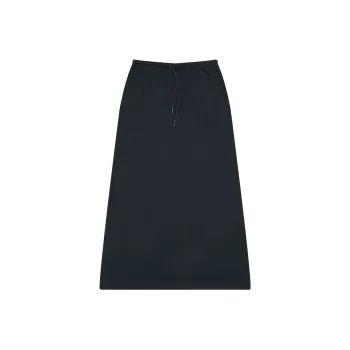 FAIRFAFO Casual Long Skirts Women's Black