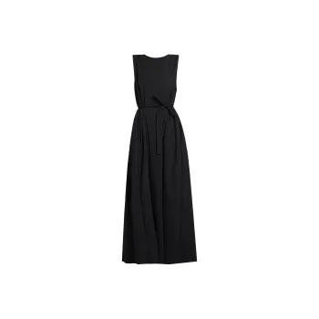 Rose Sleeveless Dresses Women's Black