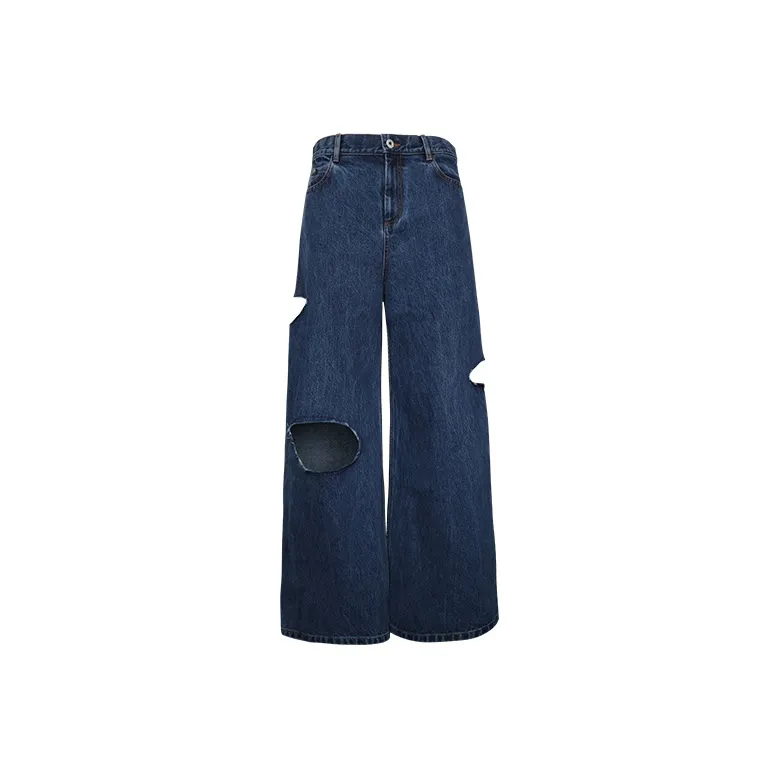 SIQIZ Jeans Women's Royal Blue-0