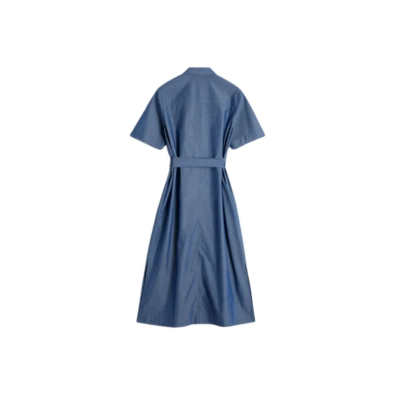 Maison Kitsuné Double pocket Midi Dress-1