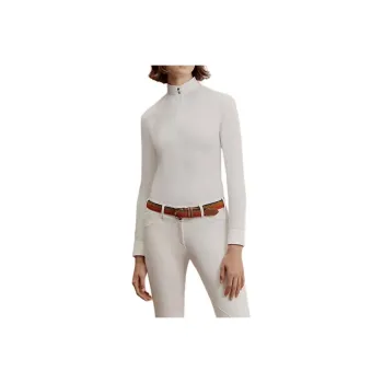 HERMES Equestrian Clothing Women's White
