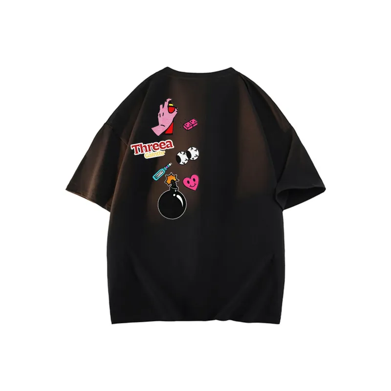 THREEAGAINTHR33 T Shirts Unisex-4