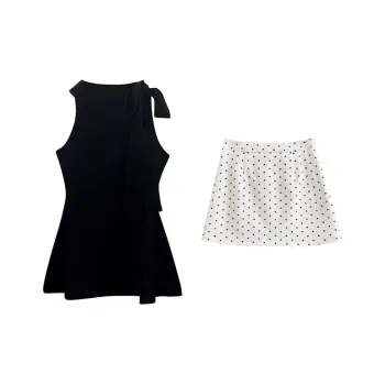 Mu Xiao Xin Two Piece Skirt Sets Women's
