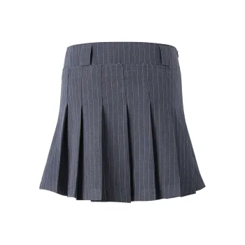 ICH MODE Casual Short Skirts Women's Gray