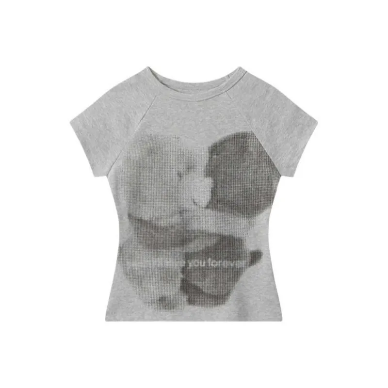 Grace T Shirts Women's Heather Gray-0