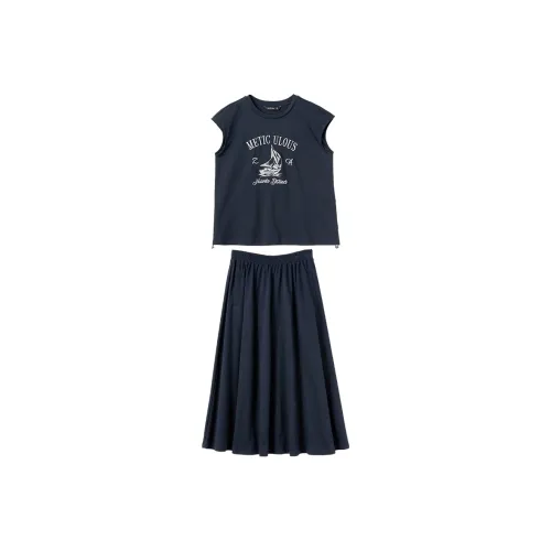 WESTLINK Two Piece Skirt Sets Women's