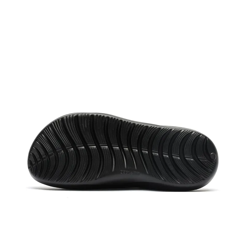 KELME Slip Resistant Abrasion Resistant Slide Slippers Unisex Cool Black-4