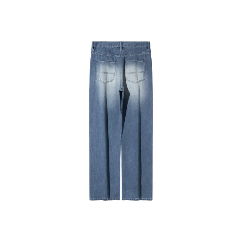 SANBAI STUDIO Jeans Unisex Washed Blue-1