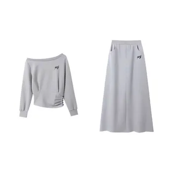 PUREIDOL Two Piece Skirt Sets Women's
