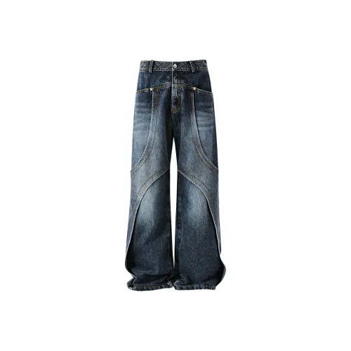 PASET Jeans Unisex Blue Gray