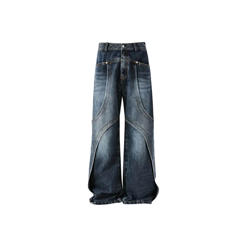 PASET Jeans Unisex Blue Gray-0