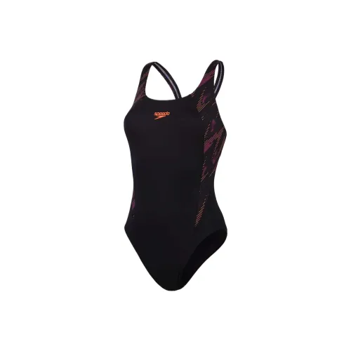 Speedo HyperBoom Splice Muscleback One-piece Swimsuit Women's Black
