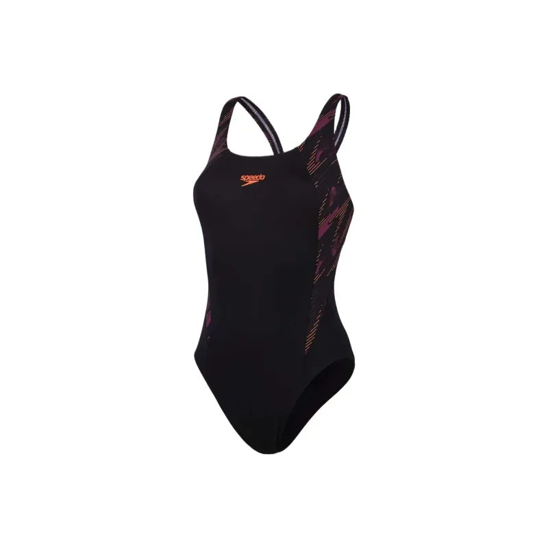 Speedo HyperBoom Splice Muscleback One-piece Swimsuit Women's Black-0