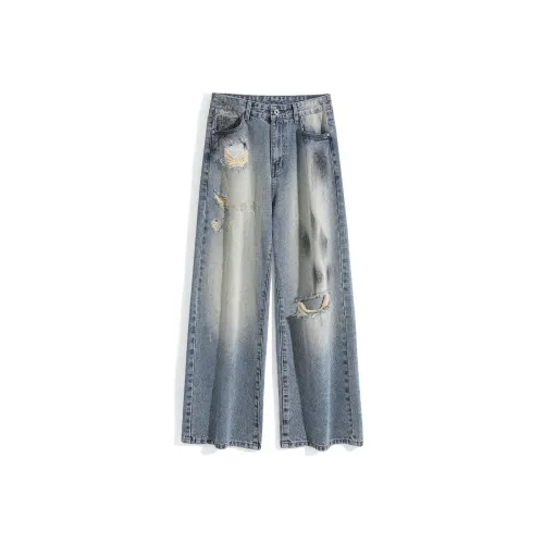 FCMM Jeans Unisex Vintage Blue