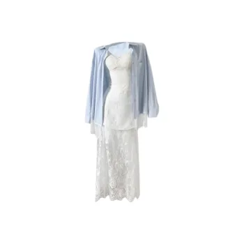 ABBY GODDESS Skirt Set Women's White