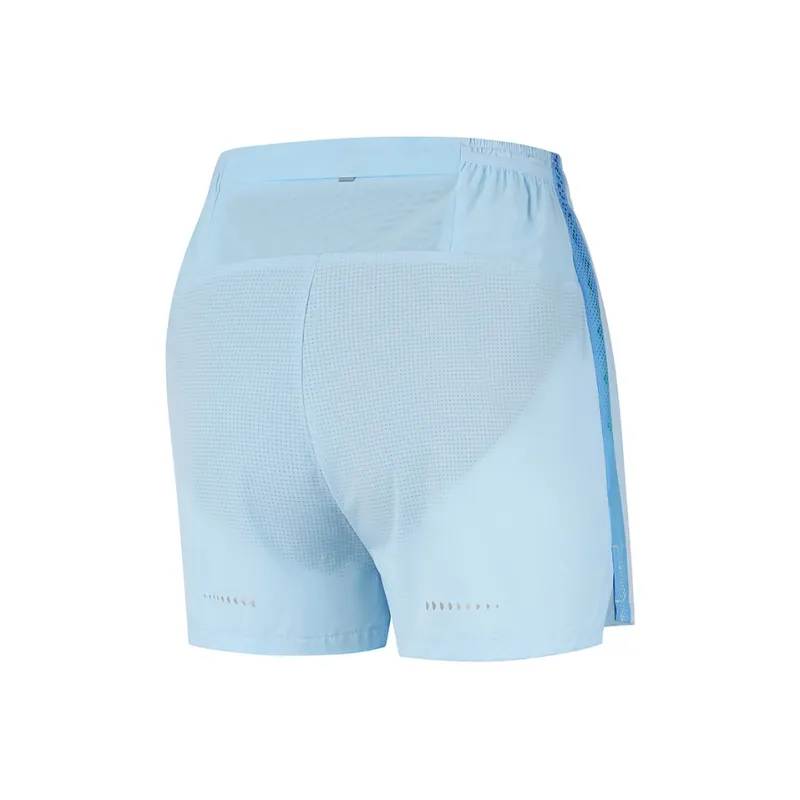 QIAODAN Feiying Casual Shorts Women's Sunny Mountain Blue-1