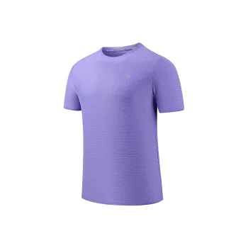 QIAODAN Feiying T Shirt Men's Paisley Purple