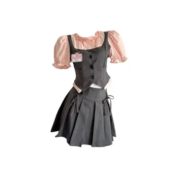 GLEE DIARY Skirt Set Women's Pink