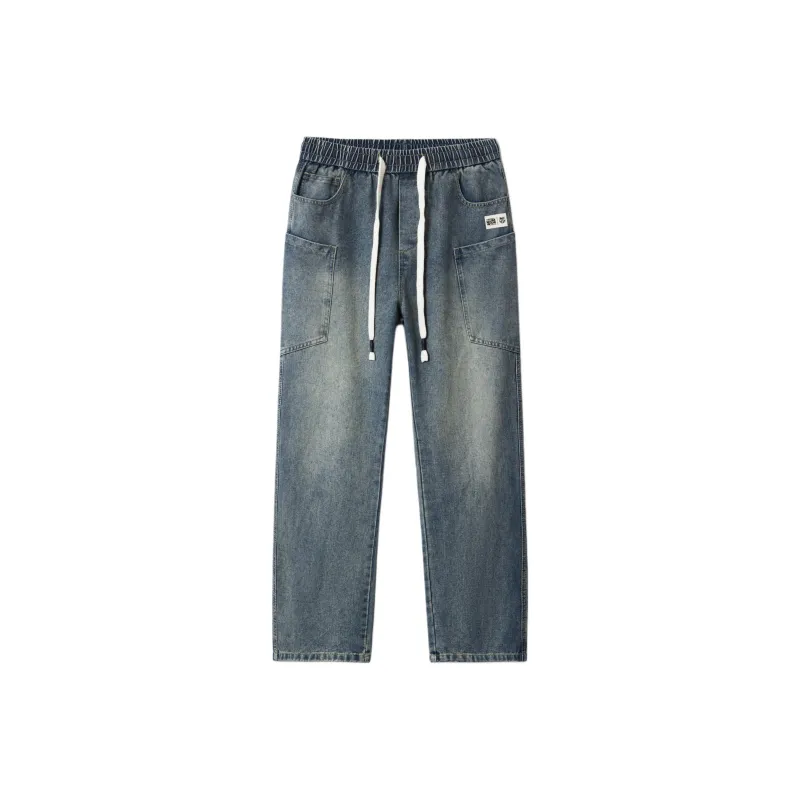 FCB ARCELONA Jeans Unisex Vintage Blue-0