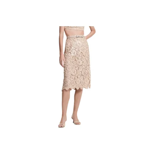 MICHAEL KORS Casual Long Skirt Women's Light Umber