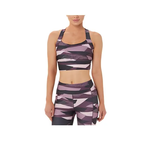 Asics WOMEN'S NEW STRONG 92 PRINTED BRA Sports Underwear Women's Bare Rose Print