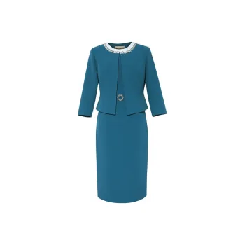 BBLLUUEE Skirt Set Women's Sea Blue