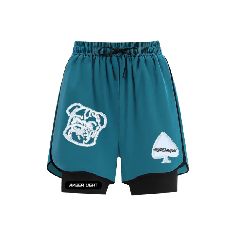 AMBER LIGHT Sports Shorts Unisex-8