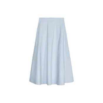 ZARA Casual Long Skirt Women's Light Blue