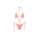 Pink Orange Color Block