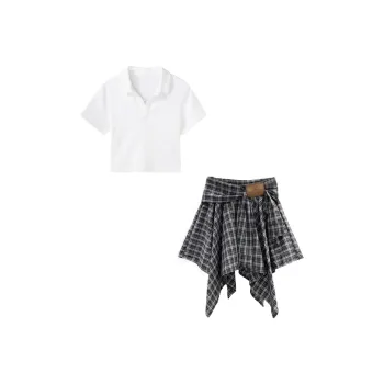 DOSOHEB Two Piece Skirt Sets Women's