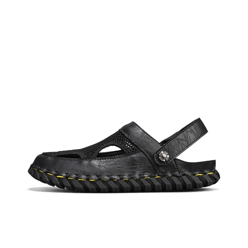 GESENLANG Slip Resistant Quick Dry Closed Toe Slippers Men's-5
