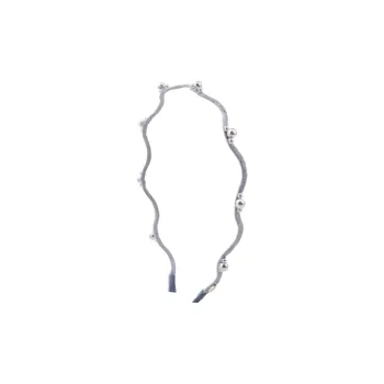 BABYBEI High Brightness Pearl Headbands Women's