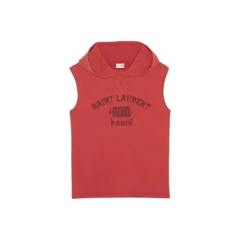 SAINT LAURENT T Shirts Men Red